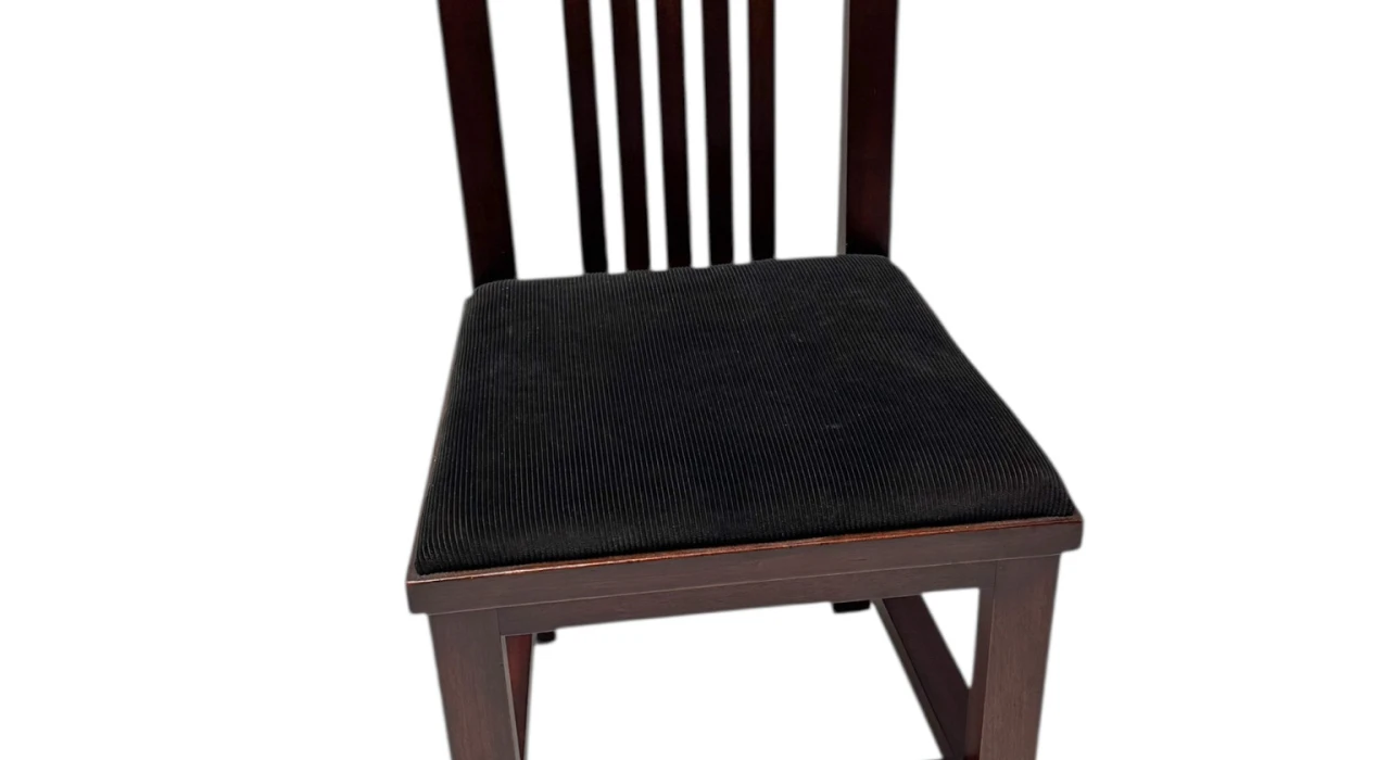 Art Deco Modernist High Back Chair by Hendrik Wouda for Pander, 1924